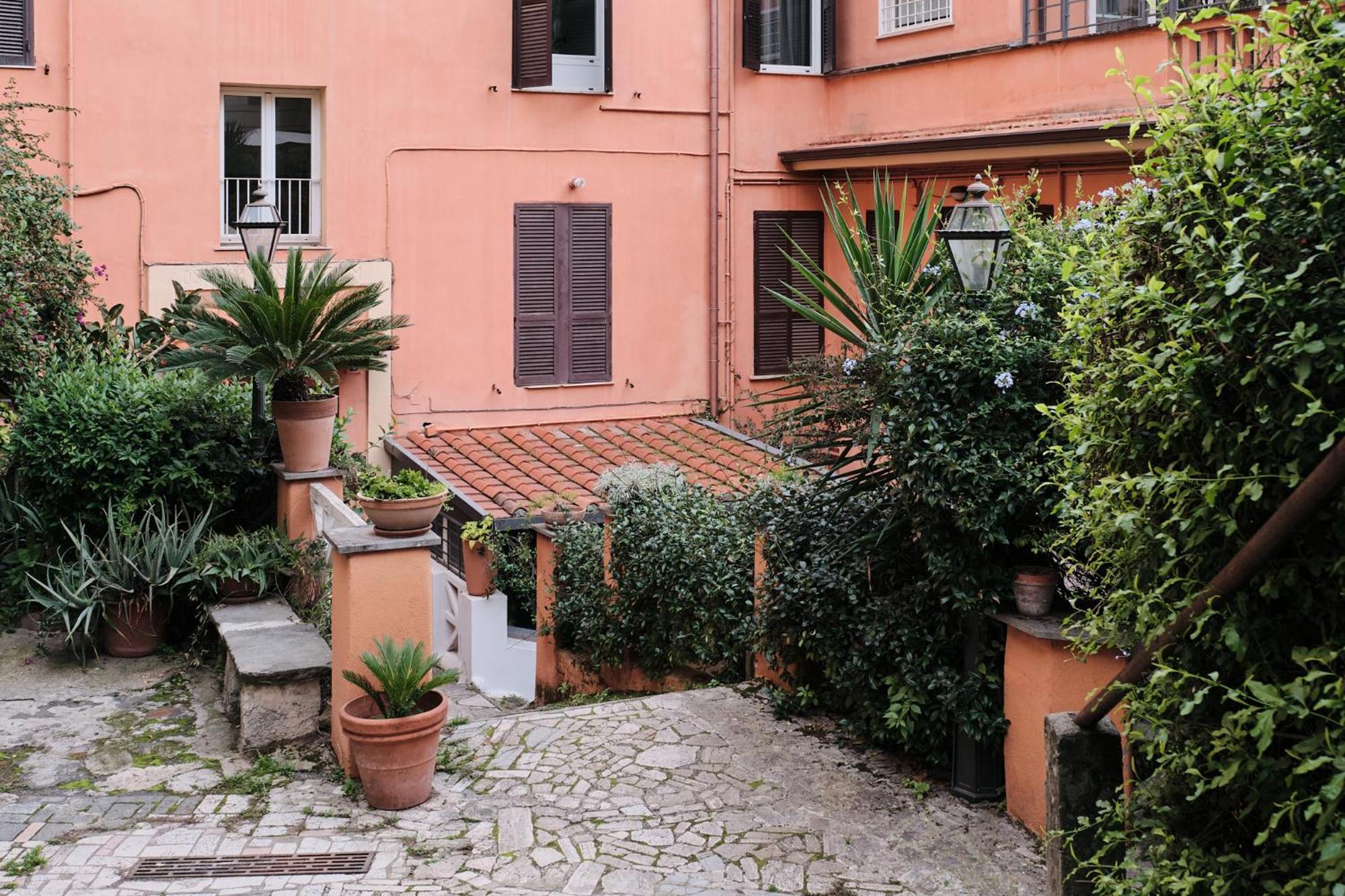 Trastevere- Flat Con Giardino, Ac, Wi-Fi & Netflix Rome Luaran gambar
